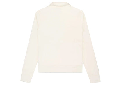 Sporty & Rich x adidas Quarter Zip Track Jacket Cream/Merlot
