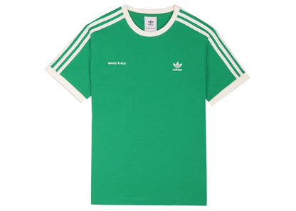 Sporty & Rich x adidas Ringer Tee Jolly Green/Cream