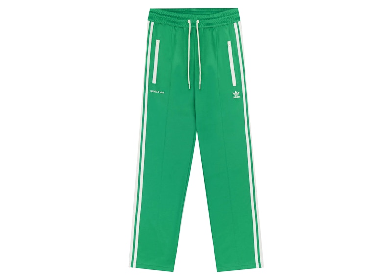 Sporty & Rich x adidas Track Pants Jolly Green/Cream