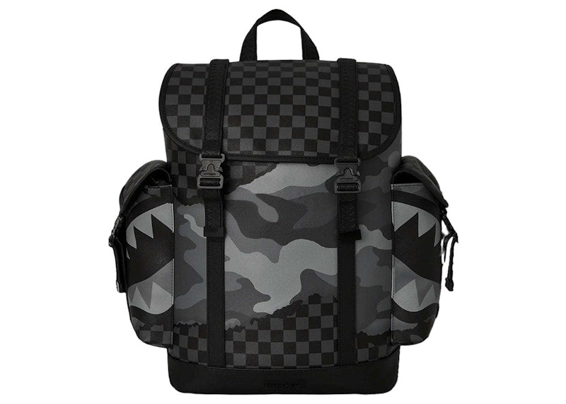 Sprayground 3AM Tear It Up Monte Carlo (DLXV) Backpack Black/Grey
