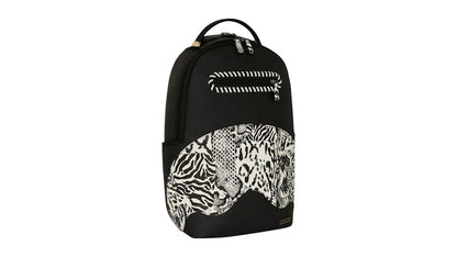 Sprayground A.I. African Intelligence Wild Nile Sandflower Collab Backpack Multicolor