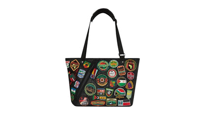 Sprayground A.I. The 54 (Patches Of Africa) Cargo Tote Multicolor