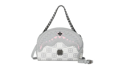 Sprayground A.I.8 African Intelligence Booked & Busy Shark Handbag Multicolor