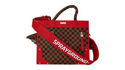 Sprayground All Or Nothing Sharks In Paris Tote Multicolor