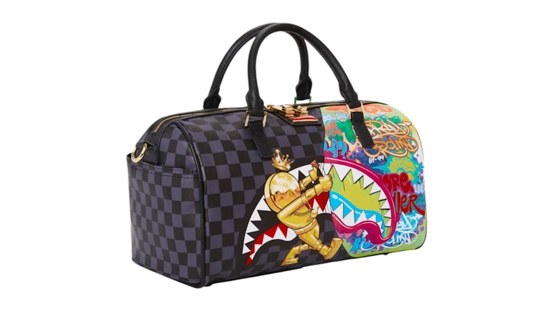 Sprayground Astromane Sharks In Space Mini Duffle Multicolor