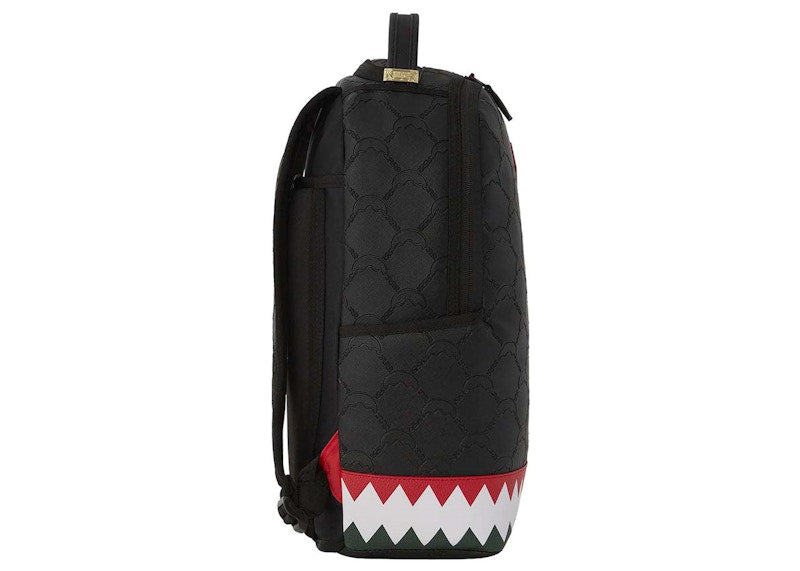 Sprayground Bougie Vsm Scuff DLXSV Backpack Black/White