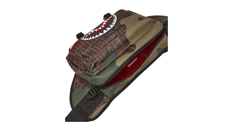 Sprayground Camo Infiniti Cargo Crossbody Multicolor
