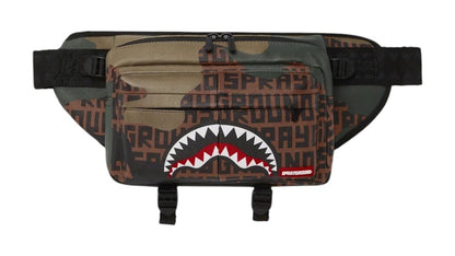 Sprayground Camo Infiniti Cargo Crossbody Multicolor
