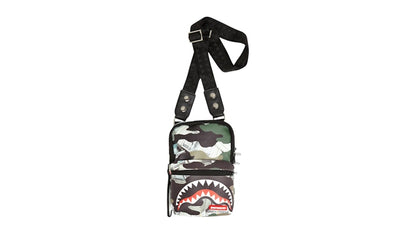 Sprayground Camo Money Shark Sling Multicolor