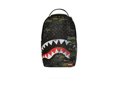 Sprayground Camo Splash DLXSV Backpack Black/Camo