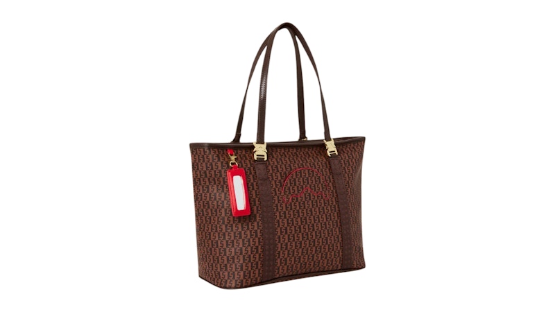 Sprayground Cashin Checks Tote Multicolor