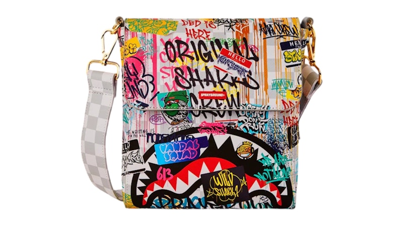 Sprayground Create Another Day Messenger Sling Multicolor