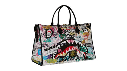 Sprayground Create Another Day Pyramid Duffle Multicolor