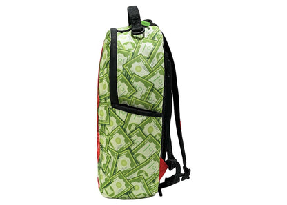 Sprayground Diablo Money Dreams Backpack Green/Red