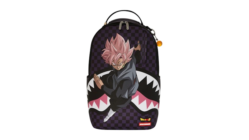 Sprayground Dragon Ball Rose Goku Black'S Wrath Backpack Multicolor