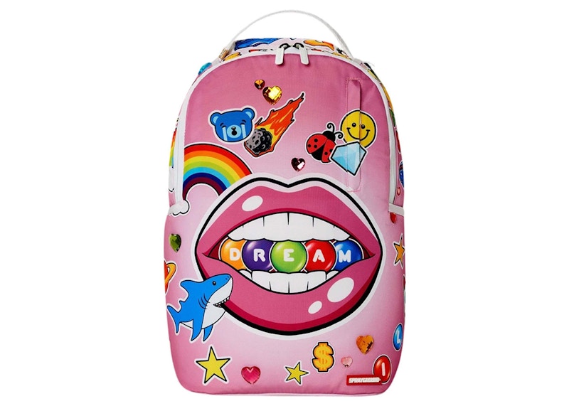Sprayground Dream Lips (DLXSR) Backpack Pink/Multi