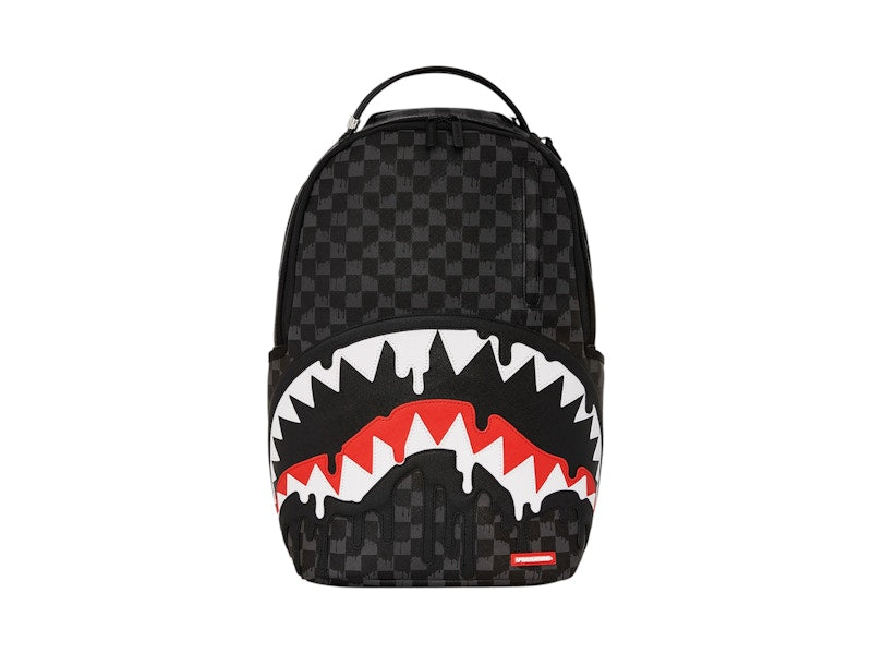 Sprayground Dripping Sharks In Paris DLXV Backpack Black