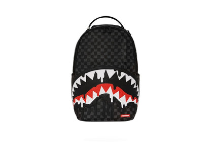 Sprayground Dripping Sharks in Paris DLXV Backpack Black/Red