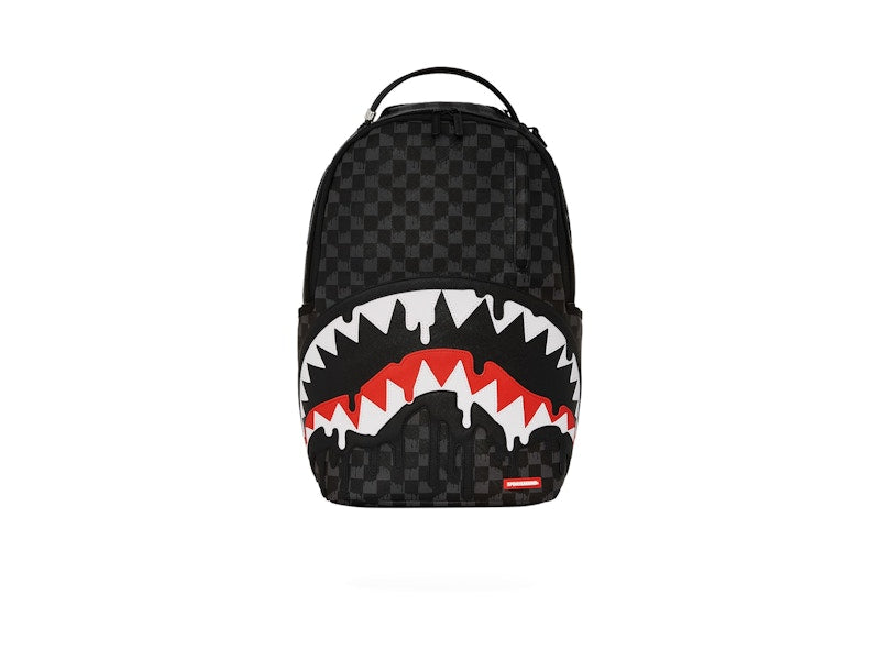 Sprayground Dripping Sharks in Paris DLXV Backpack Black/Red