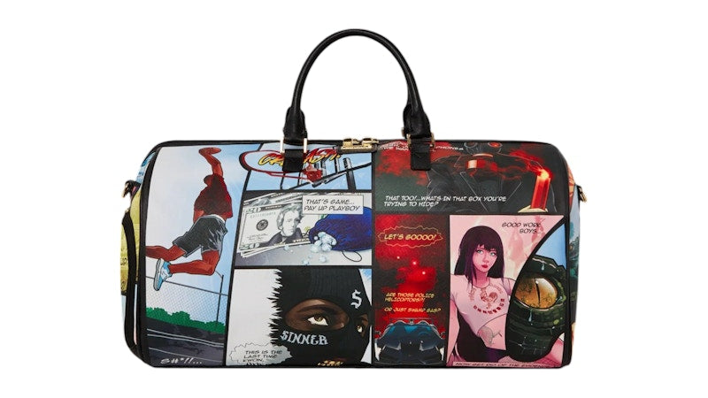 Sprayground Everyday's A Movie Duffle Multicolor