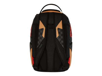 Sprayground Evil Triple Decker Backpack Backpack Black Red