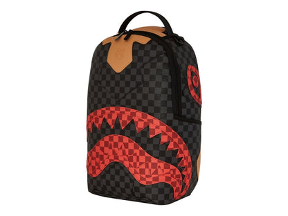 Sprayground Evil Triple Decker Backpack Backpack Black Red