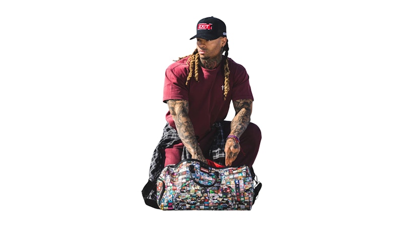 Sprayground Exit Art Collab Duffle Multicolor