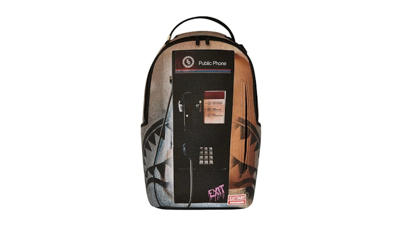Sprayground Exit Nyc Payphone Backpack Multicolor