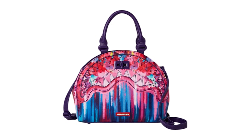 Sprayground Flora Botanica Shark Handbag Multicolor