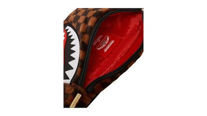 Sprayground Furrr Sharks In Paris Savvy Crossbody Multicolor