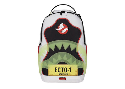 Sprayground Ghostbusters Ecto Shark Backpack White