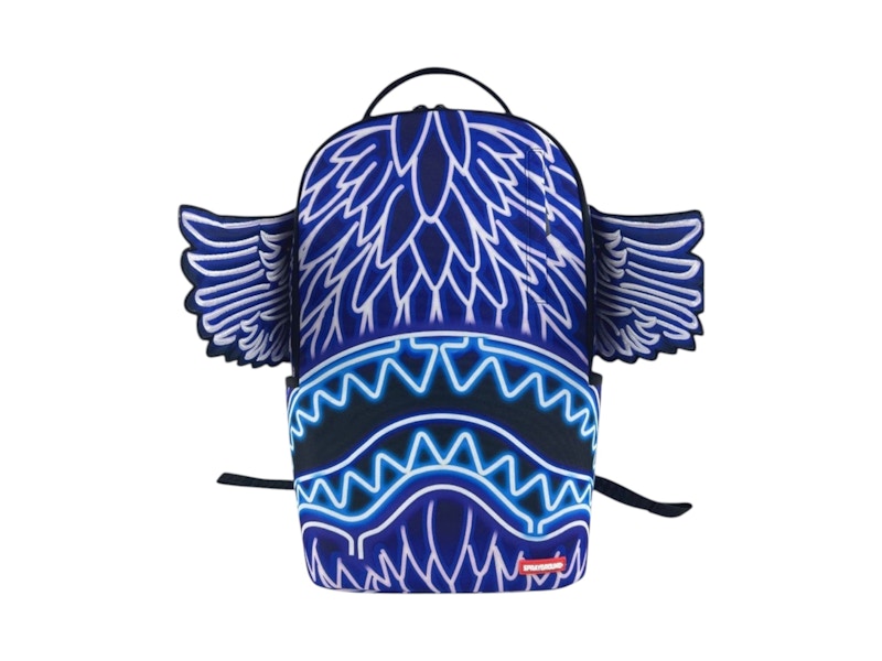 Sprayground Hacked Shark DLXR Backpack Multicolor