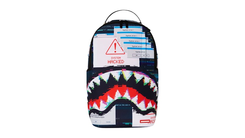 Sprayground Hacked & Stacked But I Still Got Your Back DLXR Backpack Multicolor