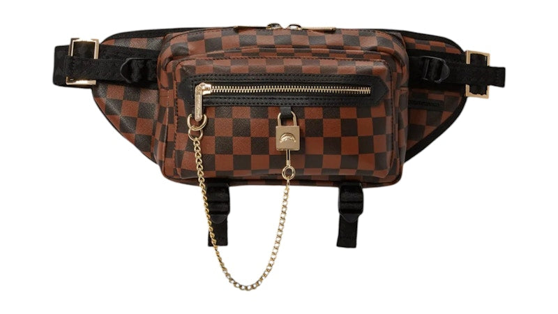 Sprayground Henny Lock Sharks In Paris Cargo Crossbody Multicolor