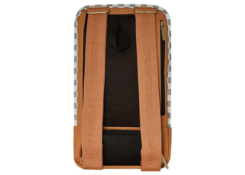 Sprayground Henny Raceway Cream Smartpack Backpack Grey