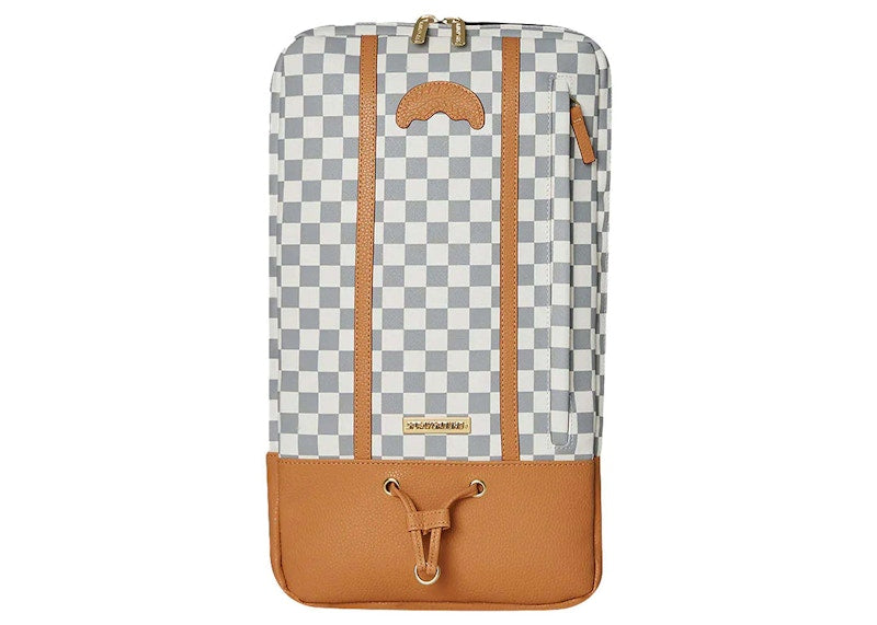 Sprayground Henny Raceway Cream Smartpack Backpack Grey