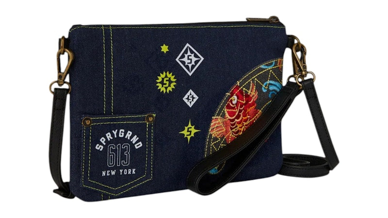 Sprayground Indo Drift Crossover Clutch Bag Multicolor