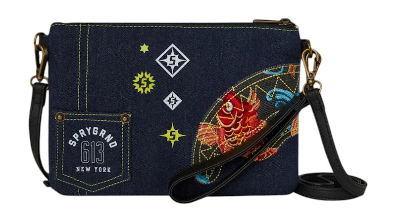 Sprayground Indo Drift Crossover Clutch Bag Multicolor