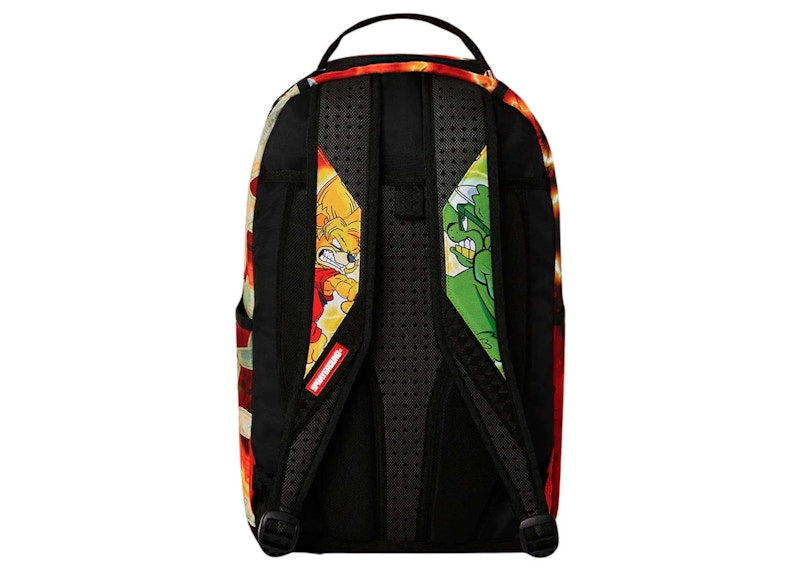 Sprayground Kombat Of The Bears (DLXSR) Backpack Yellow/Green/Red
