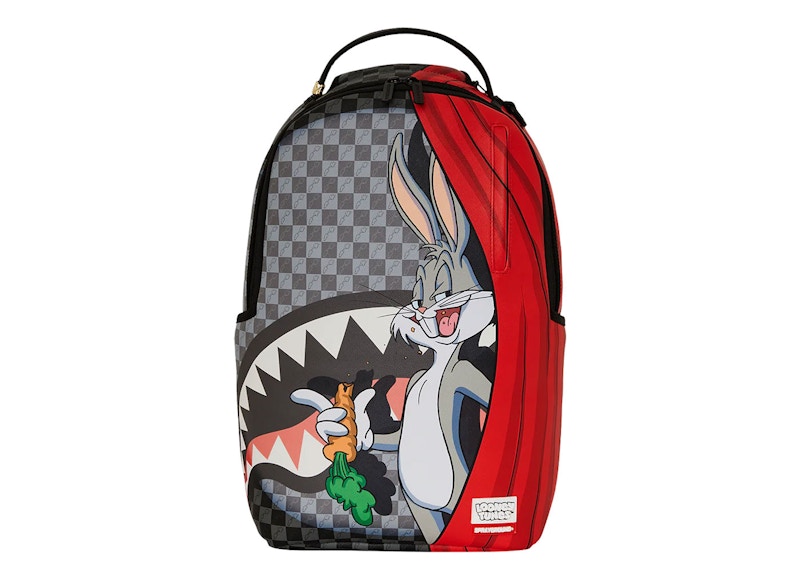 Sprayground Looney Tunes Bugs Bunny Wasup Backpack Grey/Red