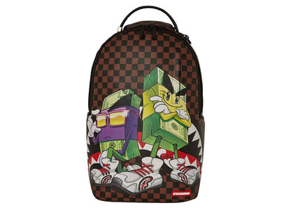 Sprayground Money Boys Gang Backpack Brown