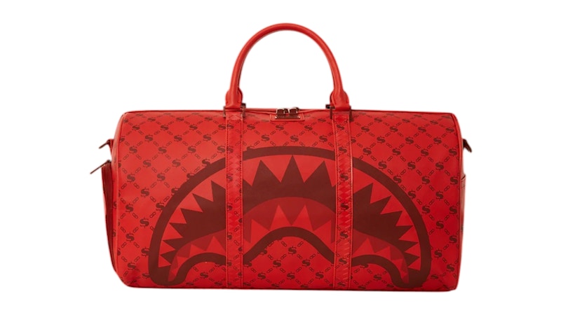 Sprayground Money Pattern Brick Duffle Multicolor