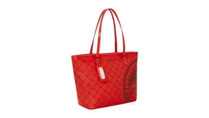 Sprayground Money Pattern Brick Tote Multicolor
