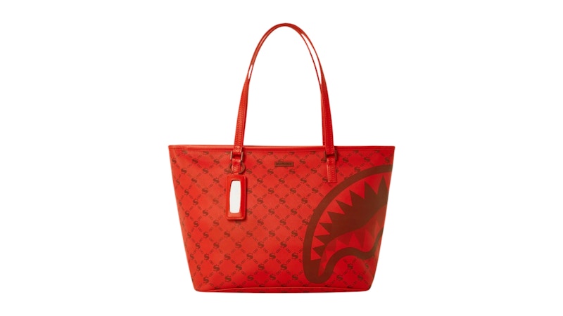Sprayground Money Pattern Brick Tote Multicolor
