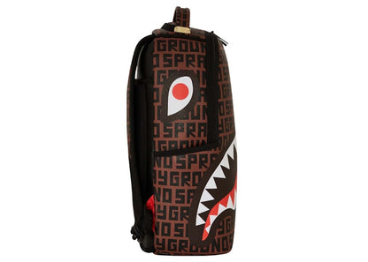 Sprayground Money Split DLX Backpack Tan/Check