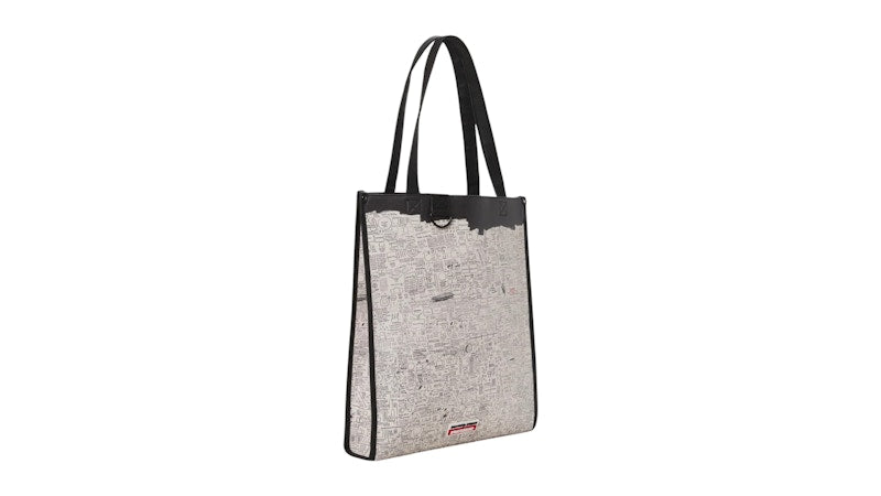 Sprayground Official Basquiat Pegasus 1987 Loft Tote Multicolor
