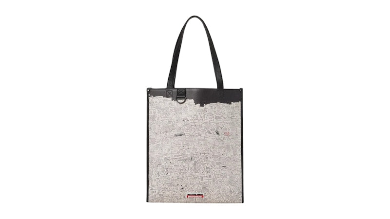 Sprayground Official Basquiat Pegasus 1987 Loft Tote Multicolor