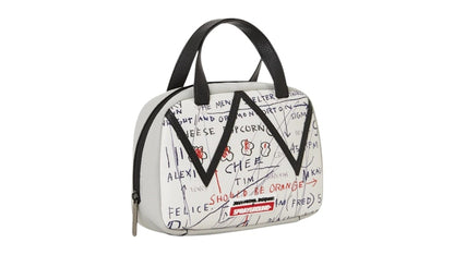 Sprayground Official Basquiat Untitled (Cheese Popcorn) 1983 Handbag Multicolor