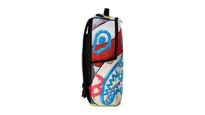 Sprayground Painting Smurfs DLXR Backpack Multicolor