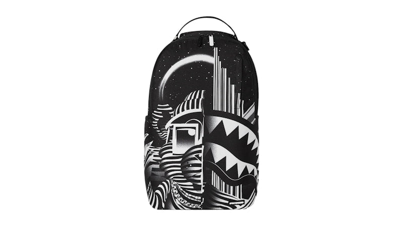 Sprayground Parallel Universe Bear Shark DLXR Backpack Multicolor
